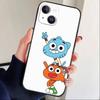 F-Gumball and Darwin Phone Case For iPhone 16,15,14,13,12,17,Pro Max,Plus Silicone Black Case