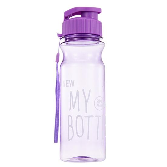 Yousheng 650 мл бутылка для воды пищевой большой емкости портативный фитнес-спортивный кувшин для воды со шнурком уличная поставка