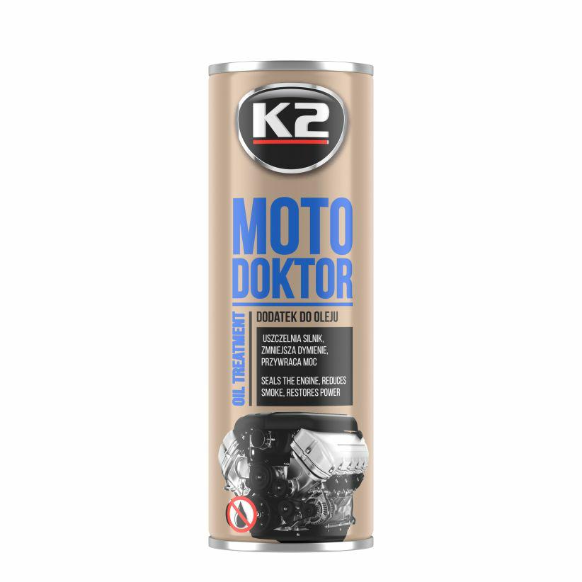 K2 Dodatek Do Oleju Silnikowego Z Uszczelniaczem Moto Doktor 443Ml