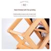 Beech Wood Anti-Shake Red Wine Rack Ornament for Bottle Storage