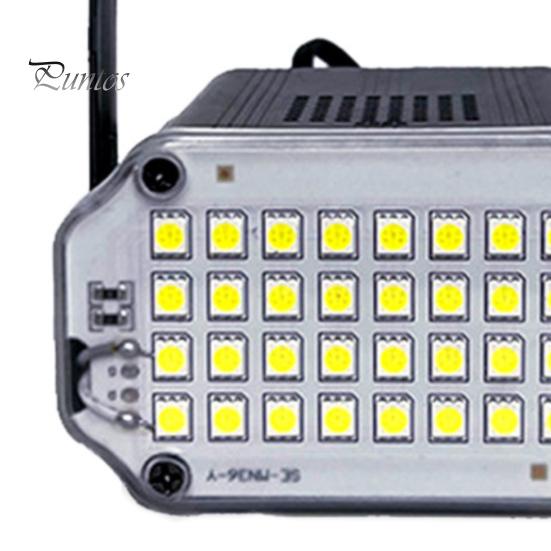 Мини светодиодный стробоскоп с ручкой, супер яркий, регулируемый, многоцветный, активируемый звуком, диско-вечеринка, мигающий стробоскоп