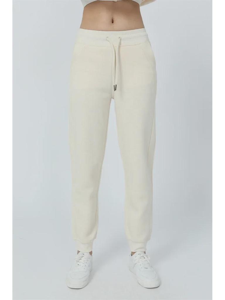 Мягкие женские спортивные штаны с высокой талией Scuba Joggers - теплые спортивные штаны для занятий йогой и фитнесом, а также повседневной носки в осенне-зимний период