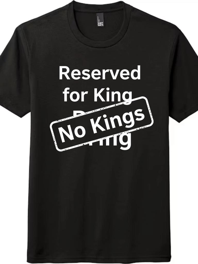 Reserved for King vs No Kings Tee | Contradiction Graphic Unisex T-Shirt