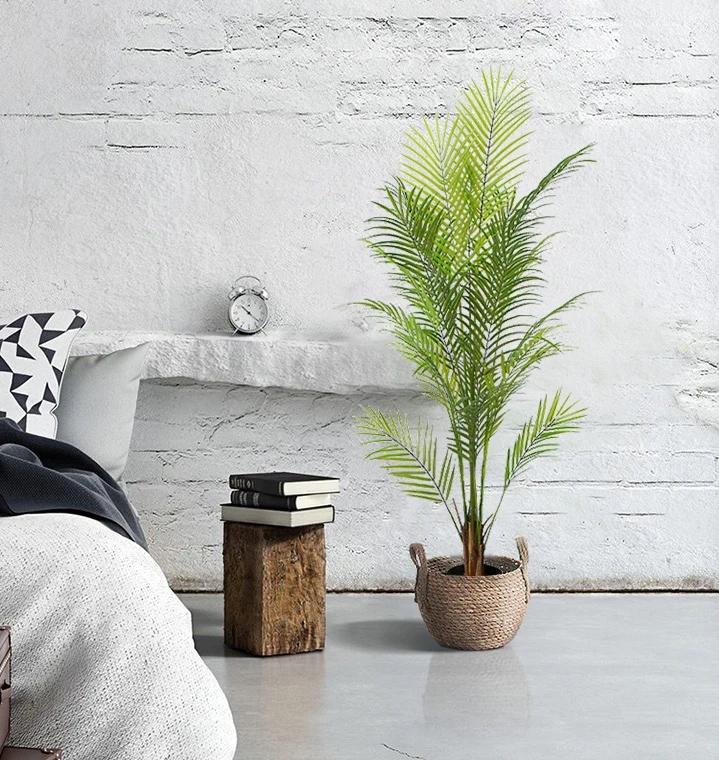 Artificial Areca Palm Hawaiian Plant In A Realistic Pot 120Cm Nice