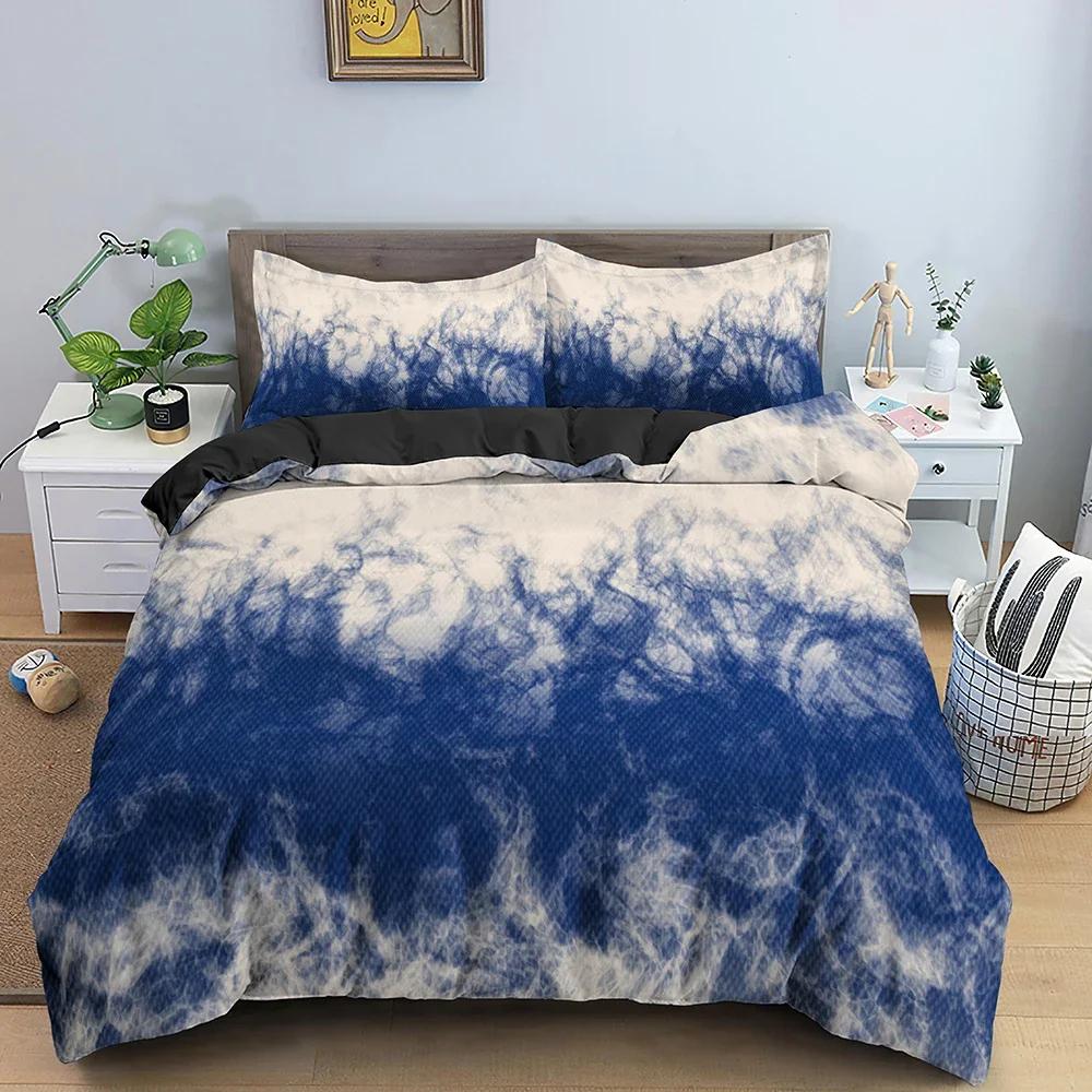 Geometry Colorful Pattern Comfortable Duvet Quilt Cover Pillowcase Bedding Set Children Bedroom Decoration Home Textile