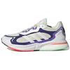 SN1997 Wear Resistant Shock Absorption White Purple Women's Sneakers GW2736