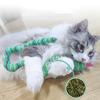 Catnip Toy Interactive Toy Plush Cat Toy Gluttonous Snake Bite-Resistant Molar Interactive Toy Gift For Cat Pet Accessories