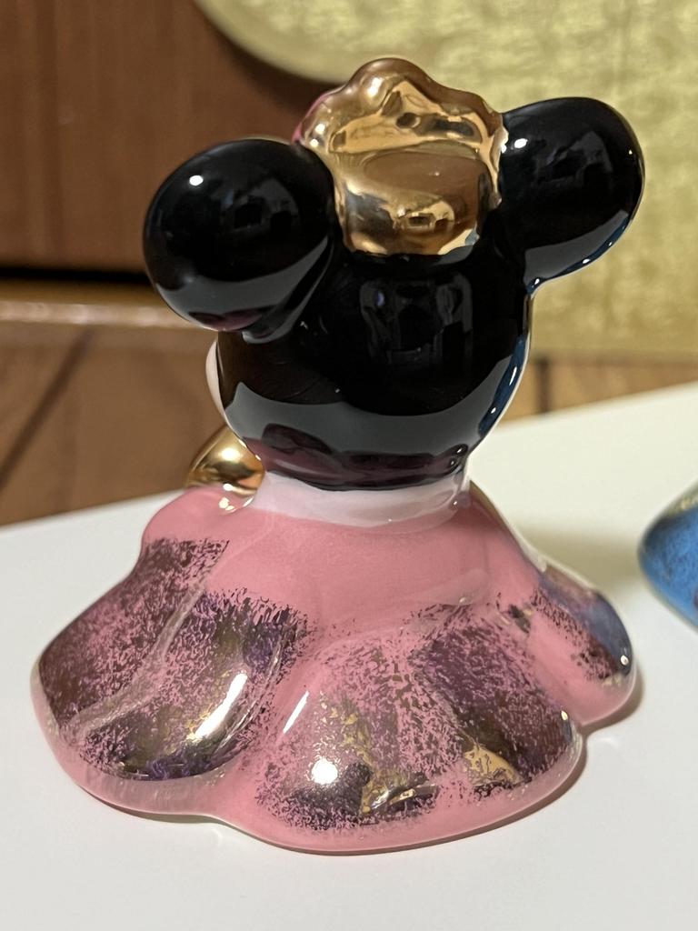 Mickey & Minnie Porcelain Hina Doll 183235 Disney Yoshitoku