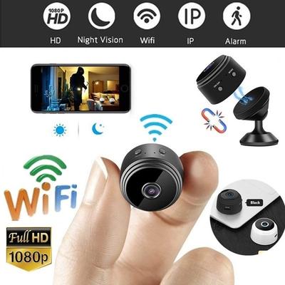 Новая мини-камера Wi-Fi ночного видения HD 1080P с магнитной адсорбцией и подарочной камерой