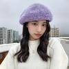 11 цветов, однотонный шерстяной берет для женщин, осенне-зимний планировщик, милая и милая шляпа Senior Sense, повседневная и универсальная кепка художника