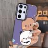 Bubu Dudu Мультяшный Милый Мягкий Чехол для Телефона для Samsung A17 A16 A15 A14 A13 A57 A56 A55 A54 A53 A37 A36 A35 A34 A33 A26 A25 A24 A23 A
