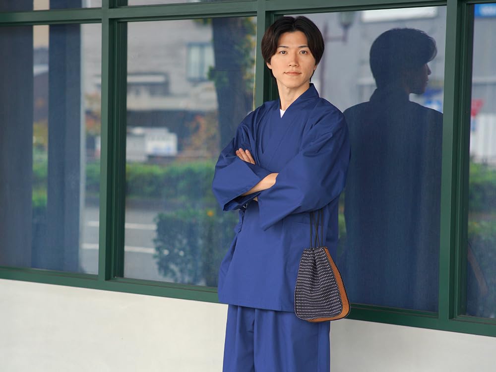 TC Tetron Большой Однотонный [TAYU-TAFU] Мужской Самэ, Устойчивый к Сминанию, Хлопок, Мужской, Всесезонный Самэ, Домашняя Одежда, Размер, (LL, хаки)