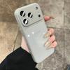 Оригинальный глянцевый ударопрочный чехол из стекла для iPhone 17 16 15 14 13 12 11 Pro Max Plus Макаронный конфетный цветной чехол для iPhone Air