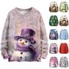 Christmas Sweatshirts For Women Knit Sweater Cute Shirt Fall Crewneck Pullover Tops
