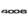 Car 3D Metal Rear Trunk Letters Word Logo Badge Emblem Decals Sticker For Peugeot 2008 3008 4008 5008 2021 2022 2023 Accessories