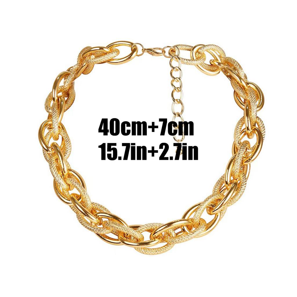 Модное панк-ожерелье-заявление для женщин, новое уличное ожерелье с нитью, трендовое, повышающее темперамент