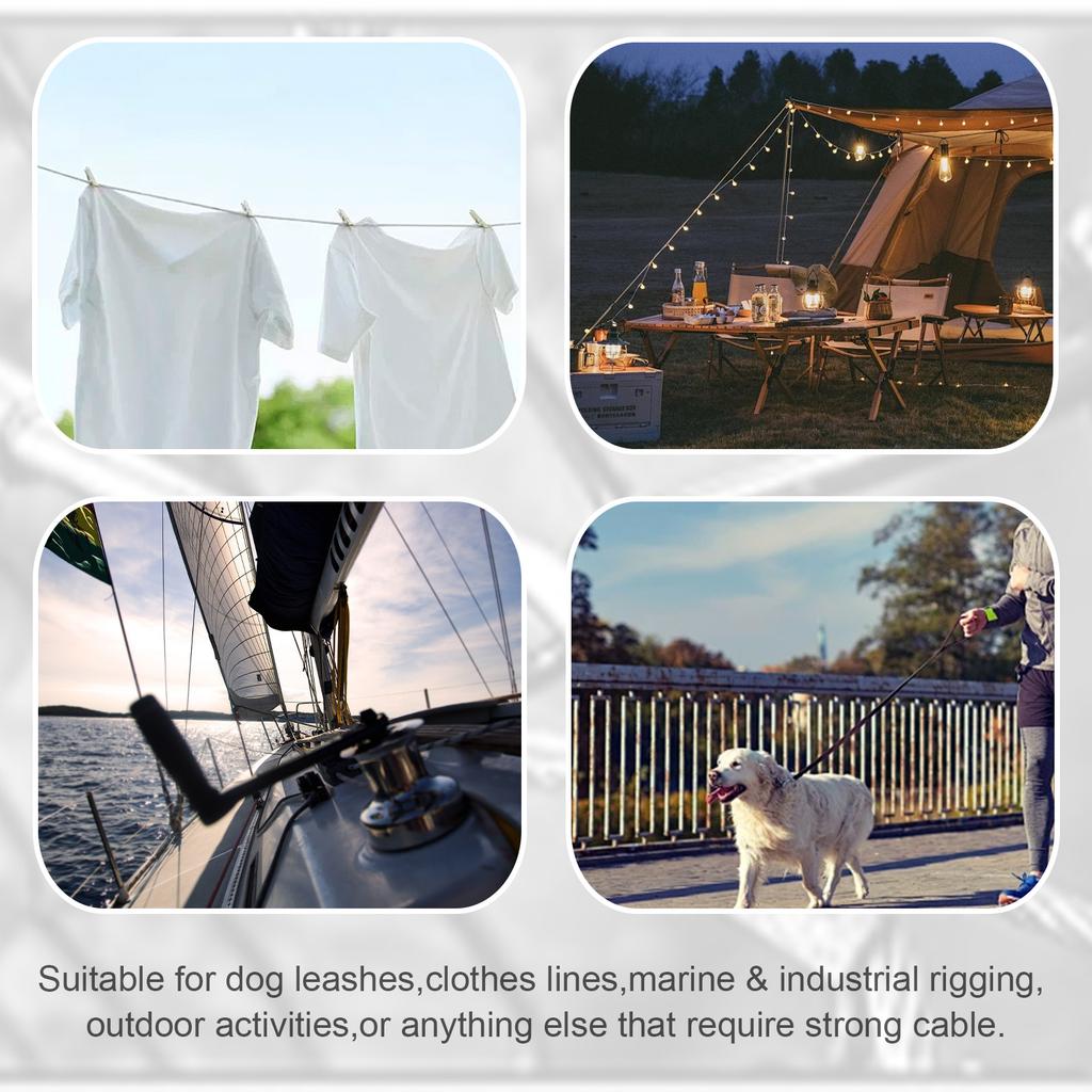 1-50Pcs Steel Wire Rope Crimp Sleeve M1 To M12 Cable 8-Shape Fixing Clip Aluminum Wire Ferrules Hardware Accessories