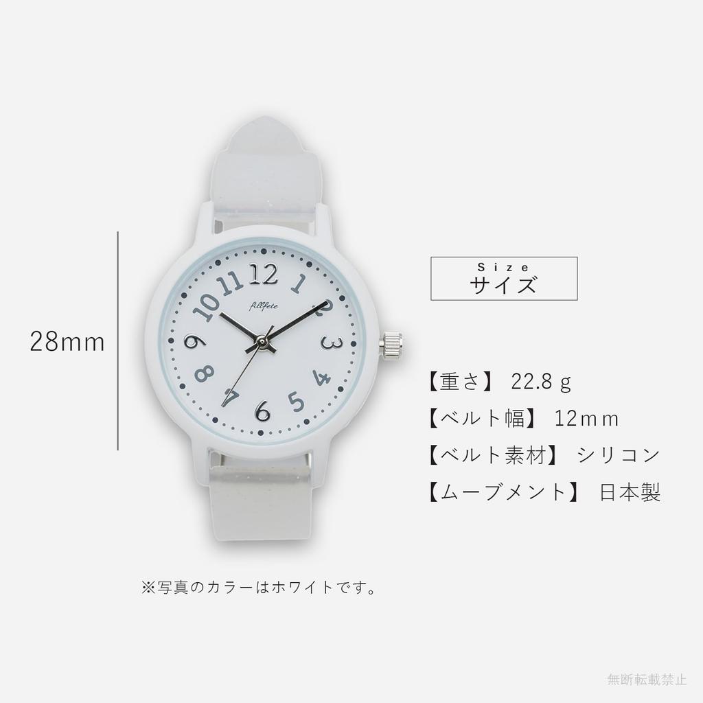 [Fieldwork] Женские часы с аналоговым силиконовым ремешком Lamibell Purple KDS014-4