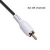 6.35mm Male To Dual RCA Male Cable 1/4 Inch To Double RCA Stereo Audio Cable Gold Plated 4.9Ft TV