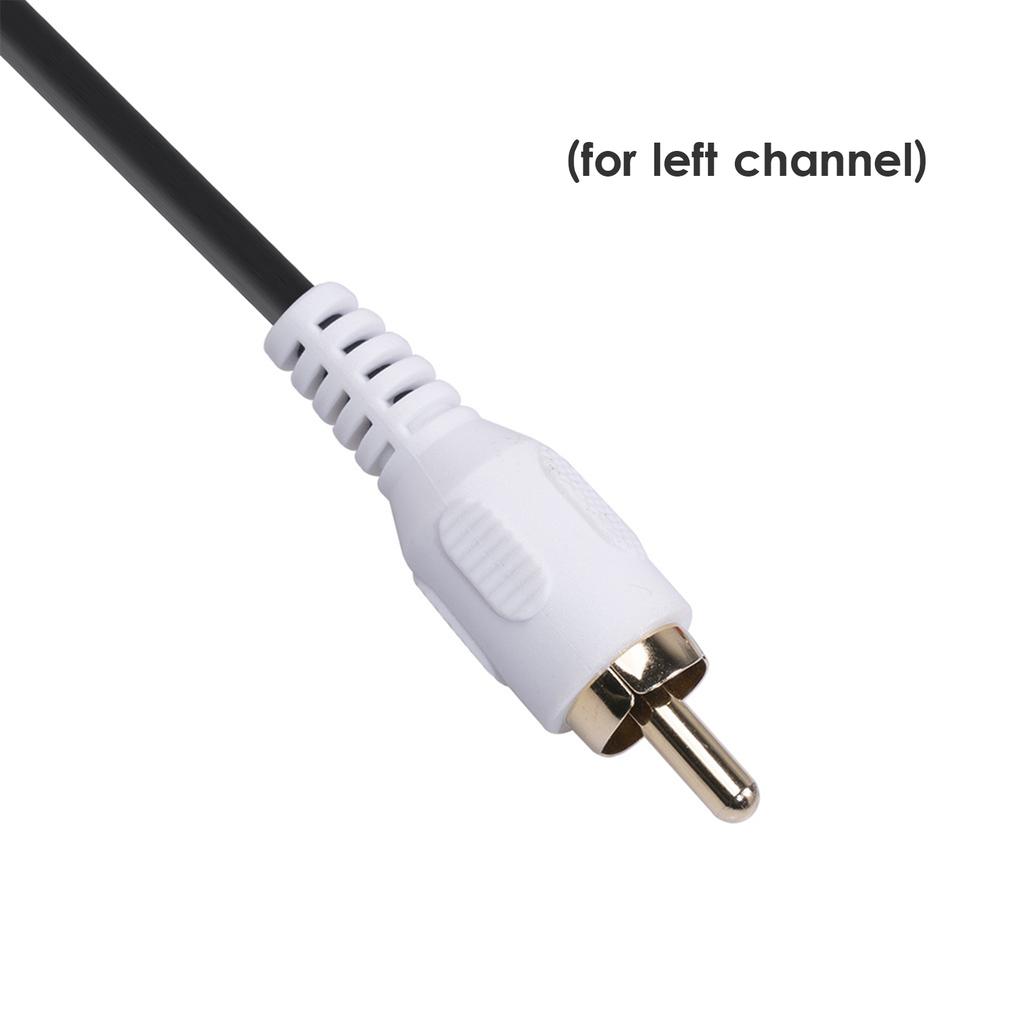 6.35mm Male To Dual RCA Male Cable 1/4 Inch To Double RCA Stereo Audio Cable Gold Plated 4.9Ft TV