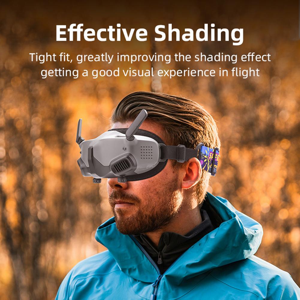 Подушечка для глаз из губчатой пены для очков DJI Goggles 2, маска для глаз, крышка для линз, сменная подушечка для лица, мягкая накладка для лица для очков DJI AVATA Goggles 2