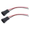 2Pcs Socket Wires Male Adapter Headlight Copper Wiring Harness 12V for H11 H8 880 890 Bulb