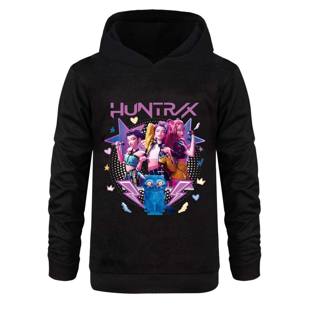 Детские худи и свитшоты Kpop Охота на ведьм Детское худи с капюшоном