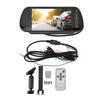7 Inch Rearview Mirror HD Car Display 12V To 40V Reversing Camera System Wide Screen Universal for