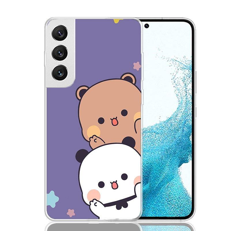 Bubu Dudu Cartoon Cute Phone Case For Samsung Galaxy S26 Ultra S23 S24 S25 Edge S20 FE S21 S22 Plus Soft Print Shell Cover Funda