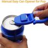 1pc/4pcs 3-in-1 Multifunctional Can Bottle Opener Keychain For Soda Beer Cans 6
