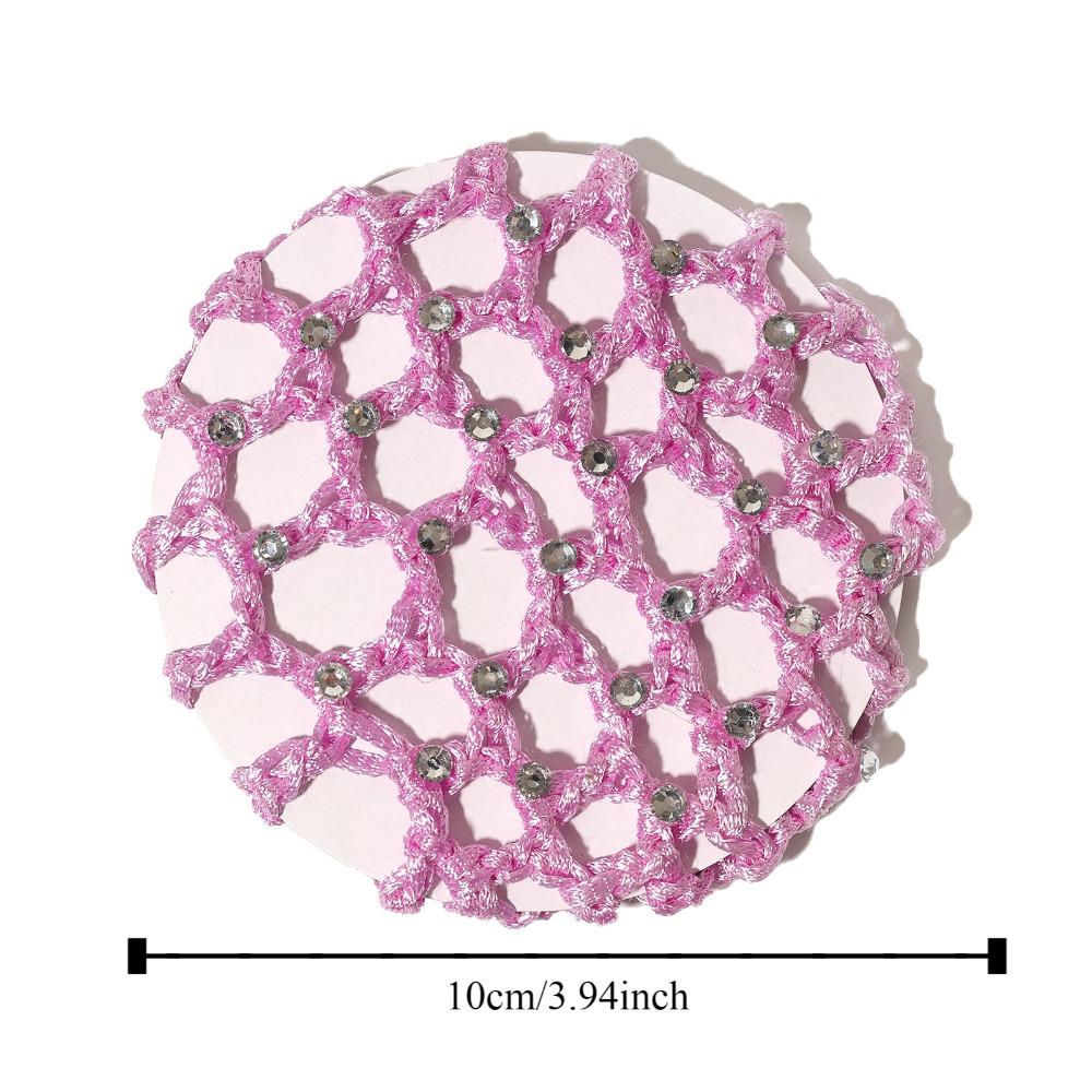 Резинки для волос, чехол для пучка, снуд, дышащая сетка, балетная сетка для волос для девочек, эластичная сетка для волос для детей