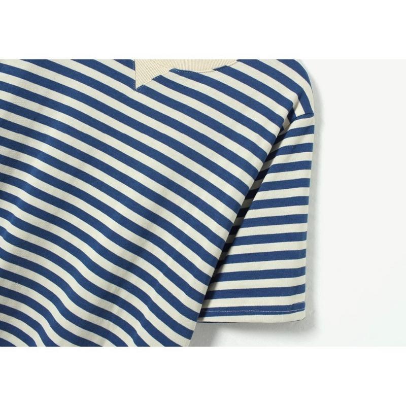 Летнее платье-футболка в полоску с короткими рукавами, женское свободное тонкое платье-футболка длиной выше колена