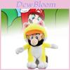 Прекрасная Принцесса Саней Super Mario 3d World Кот Кот Марио 9-дюймовая Плюшевая Кукла Игрушка Образовательный И Увлекательный Интерактивный Набор для Игры