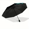 1pc Dinosaur Jurassic Windproof Automatic Cute Umbrella, Portable Folding design, Lightweight for Women/Men269