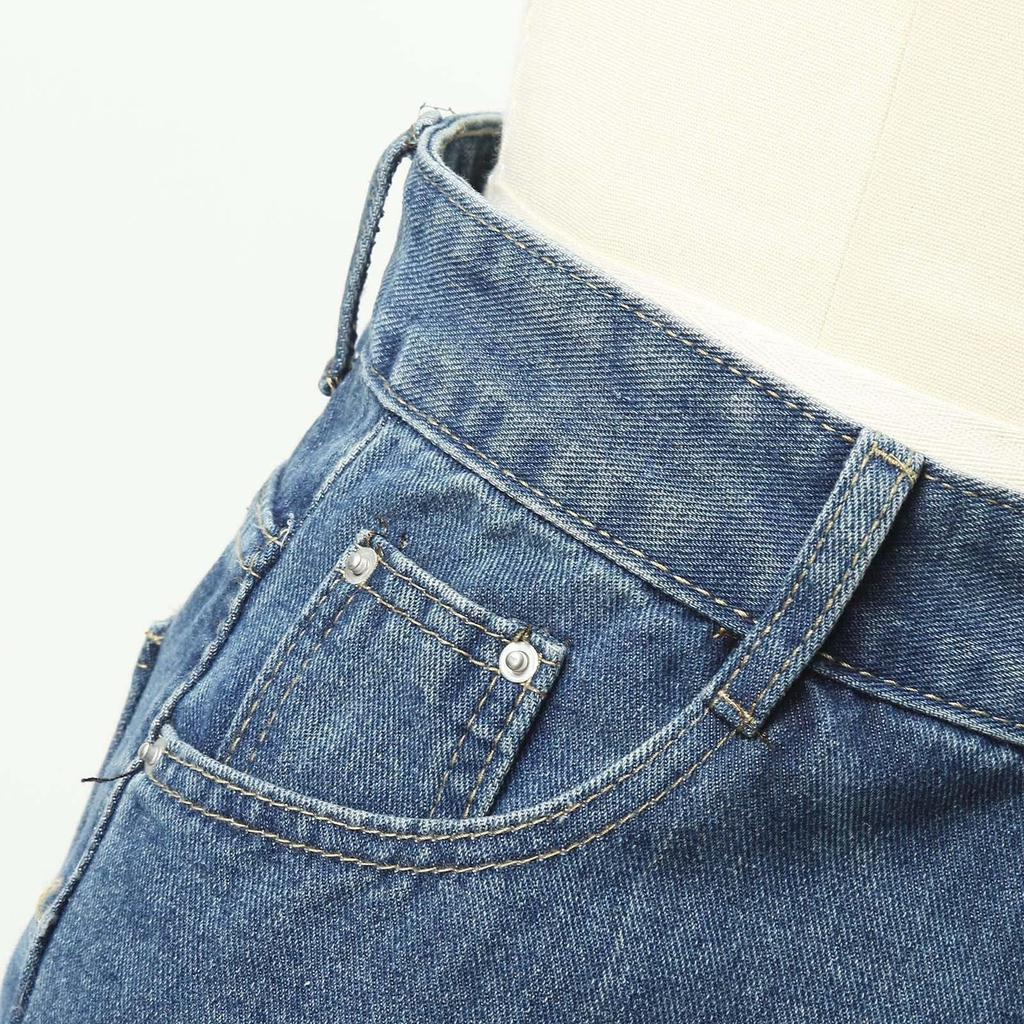 Large Size Retro Straight Jeans For Women Fall And Winter Pear-shaped Body High Waist Slim Loose Wide Leg Mopping Pants