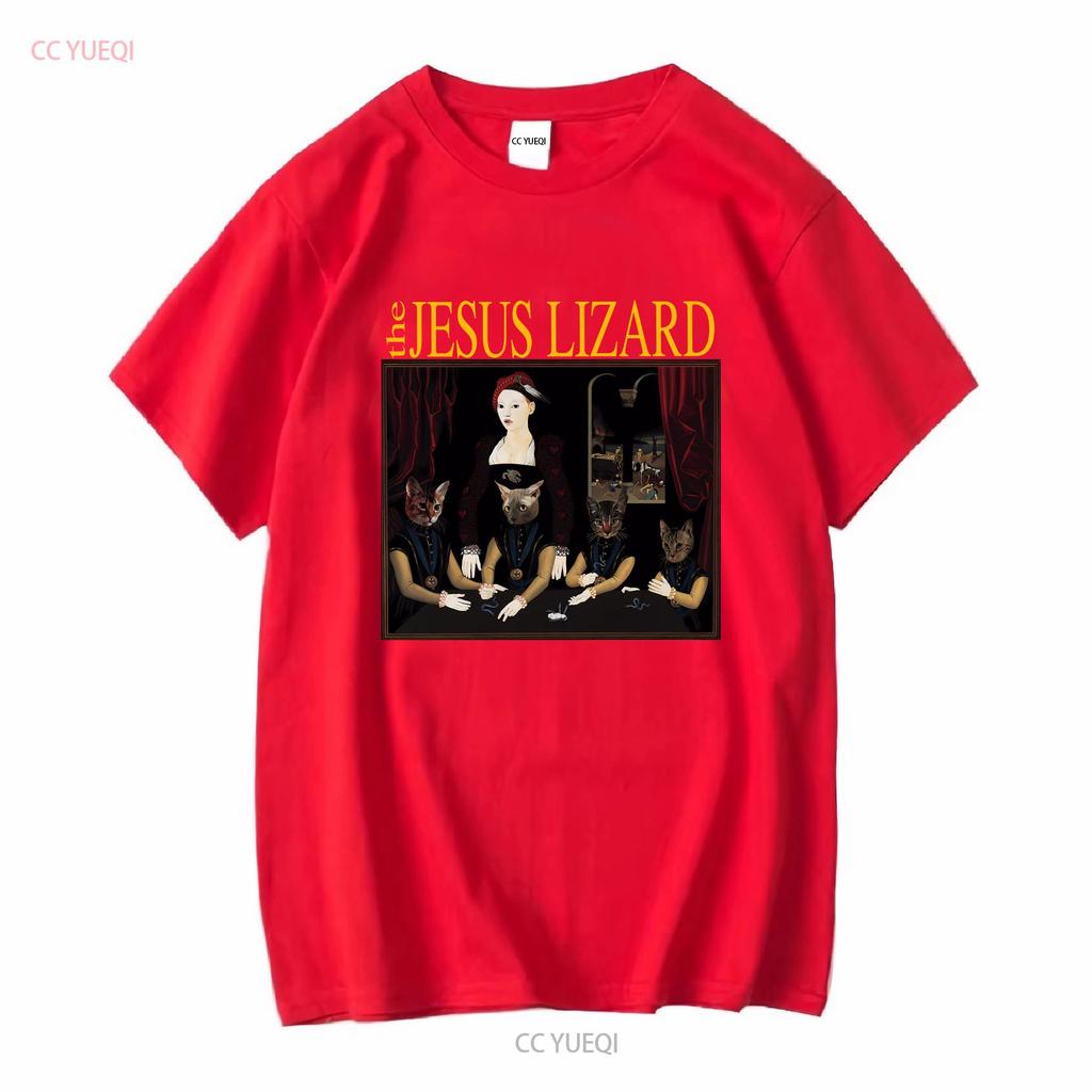 Новая редкая футболка Jesus Lizard Live Liar 1992 Family Black S 235xl T Shirt 1d1846 С длинным или коротким рукавом Винтажная стирка Растянутая