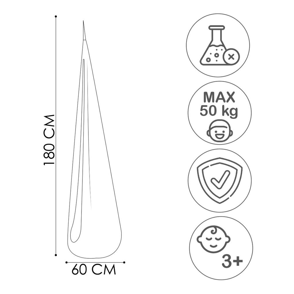 cocoon swing - powder