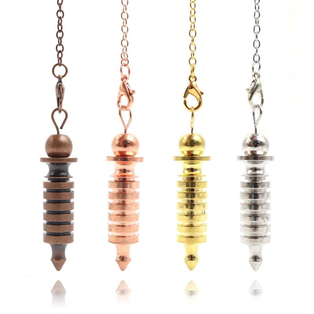 Energy Witch Spiritual Pendulos Pointed Meditation Cone Metal Pendulum Isis Pendulum Women Girls