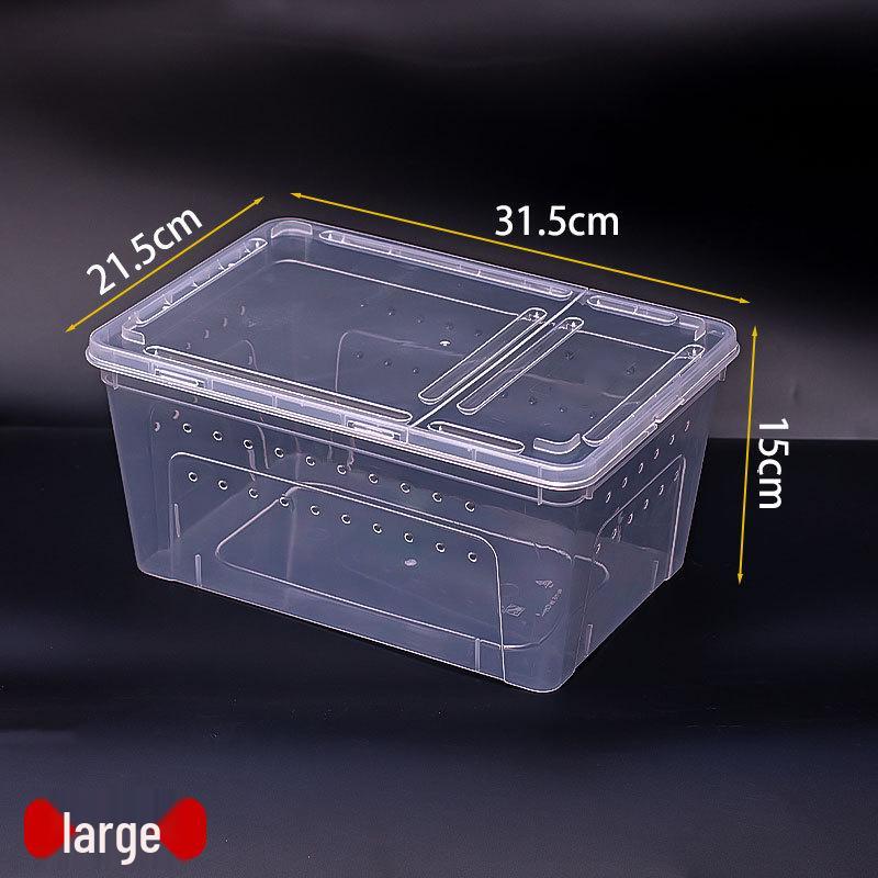 Reptile Breeding & Pet Tank for Turtles, Silkworms, Spiders, Horned Frogs, Geckos, Lizards & Snails