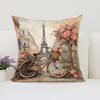 45x45 Pillow Cover Vintage Bicycle Double Sided Printed Sofa Decorative Cushion Cover Home Gift Room Decorative Cushion Cover