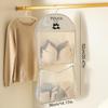 Wardrobe Mesh Storage Hanging Bag Visible Design Multi-Purpose Closet Organizer Suitable for Underwear and Socks