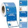 400Pcs Christmas Name Tagged Sticker Self Adhesive Labels for Gift Bags Box Wrapping Paper Decors Christmas Gift Tagged