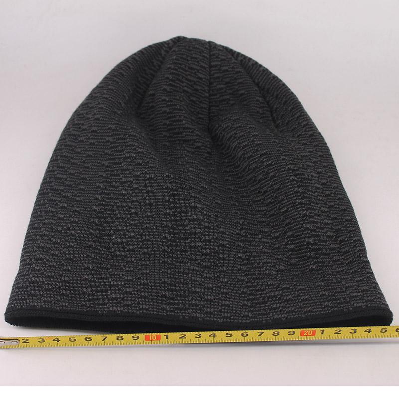 Winter Warm Men Beanies Skullies Fashion Knit Sports Hats Outdoor Knitting Striped Adult Male Bonnet Bone Hat