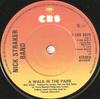 7-дюймовая пластинка NICK STRAKER BAND - A Walk In The Park SCBS8525 CBS 1980 Великобритания Танцевальная и Электронная Б/У