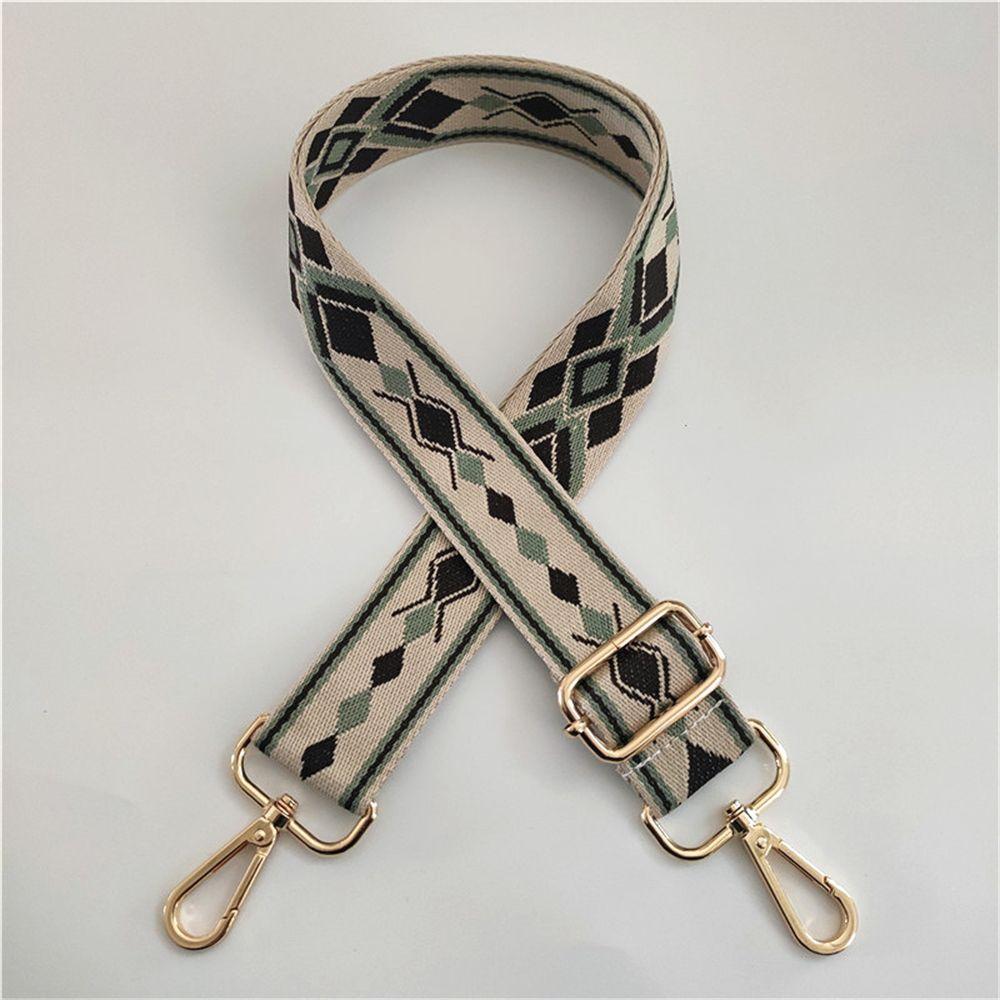 Аксессуары для сумок, сменный регулируемый ремень для сумок, хлопковый цветной ремень для сумок, ремень для сумок через плечо