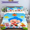 3pcs Flim Flim3 Design Cover Set - HD Printed Bedding with 1 Cover and 2 Pillowcases - Perfect for Home and Dorm Decor