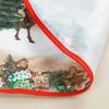 Non-woven Xmas Layout Soft Xmas Tree Bottom Cover Christmas Tree Skirt Xmas Decor Party Supplies