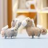 Cute Pullable Plush Horse Pendant Mascot Dolls Plush Horse Doll Pendant  Car Decoration