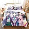 In Another World With My Smartphone Bedding Set Single Twin Full Queen King Size Bed Set Adult Kid Bedroom Duvetcover Sets Anime