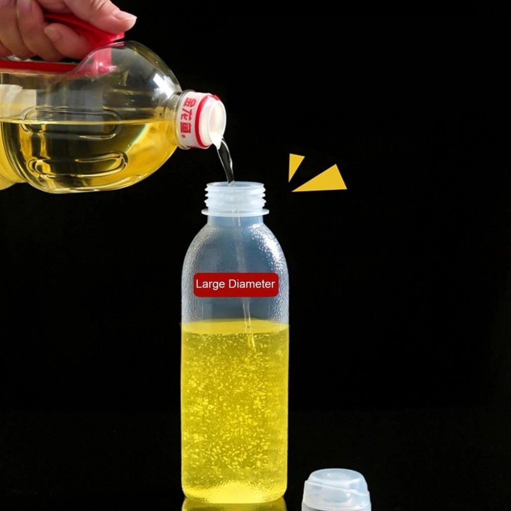 300/500ML Oil Bottle Leak-proof Ketchup Salad Dispenser Durable Condiment Squeeze Bottles